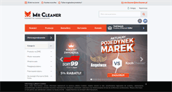 Desktop Screenshot of mrcleaner.pl