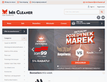 Tablet Screenshot of mrcleaner.pl